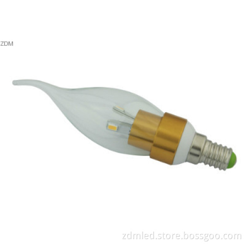 New Style 360 Degree Smd Samsung Chip Smd 3w Led Candle Light